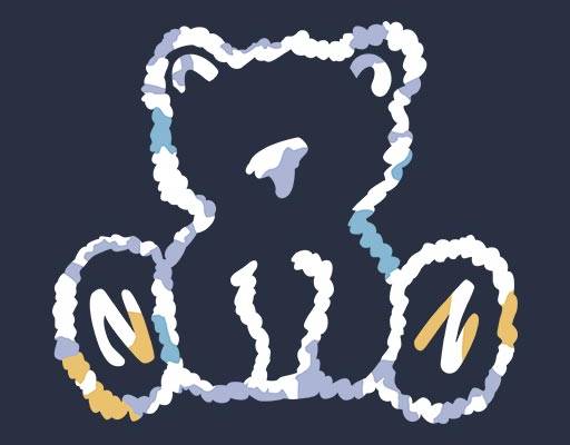 卡通小熊矢量手绘卡通动物简约卡通矢量