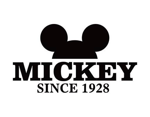 米奇头像矢量mickey英文字母矢量