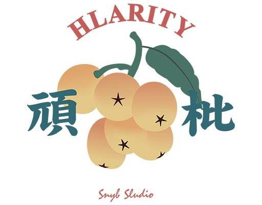 卡通柿子水果矢量中文字母矢量手绘狮子