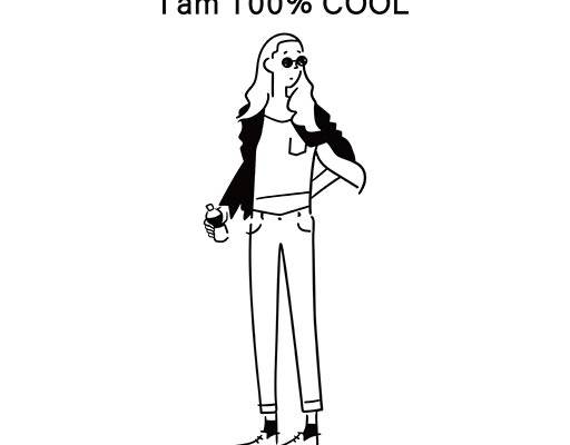 卡通女孩矢量手绘卡通人物矢量英文字母矢量