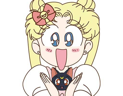 卡通女孩矢量手绘卡通人物矢量美少女矢量图案