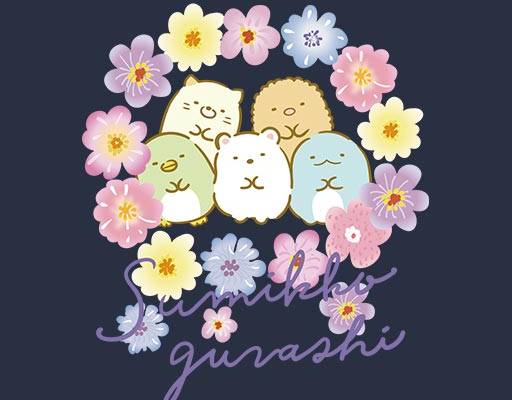 卡通动物矢量花朵矢量手写英文字母矢量