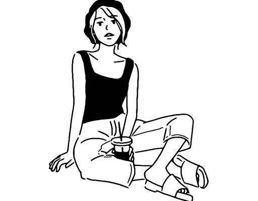 卡通人物矢量手绘女孩矢量女孩头像