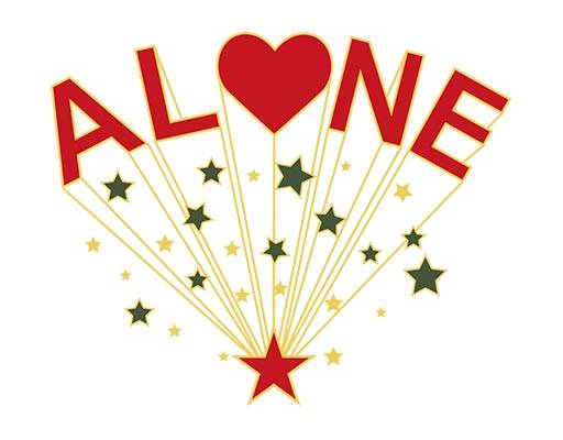 英文字母爱心图案五角星图案线条图案立体英文字母