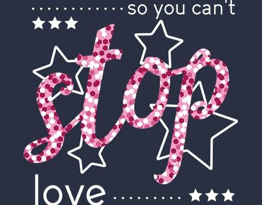 珠片绣图案彩色英文字母stop文字图案五角星图案