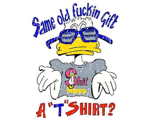 卡通鸭子图案戴眼镜的唐老鸭手绘卡通鸭子破碎的卡通