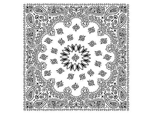 佩斯花纹图案方巾图案简约花纹图案欧美花纹复古花纹