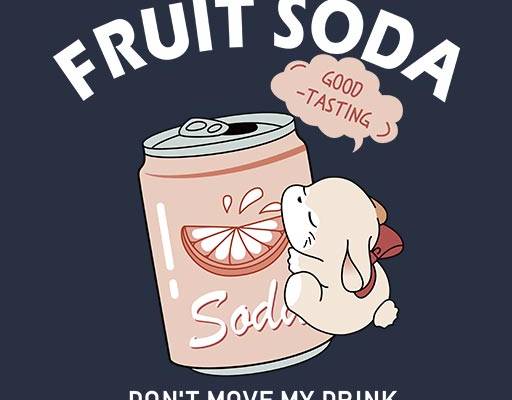 卡通兔子矢量手绘卡通动物英文字母矢量易拉罐饮料瓶