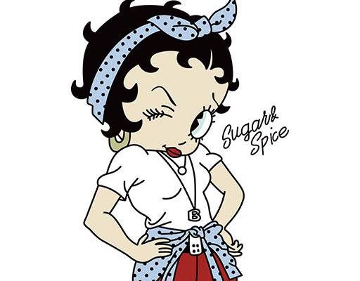 卡通女孩矢量贝蒂矢量可爱卡通女孩矢量动画片人物矢量