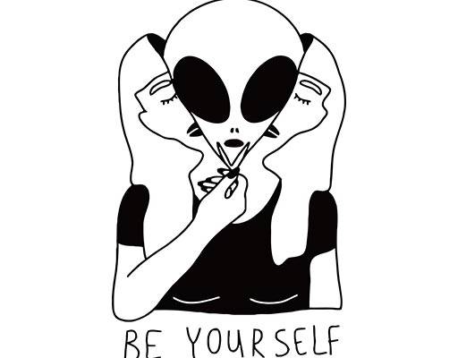 卡通人物矢量外星人矢量卡通女孩矢量人物面具矢量