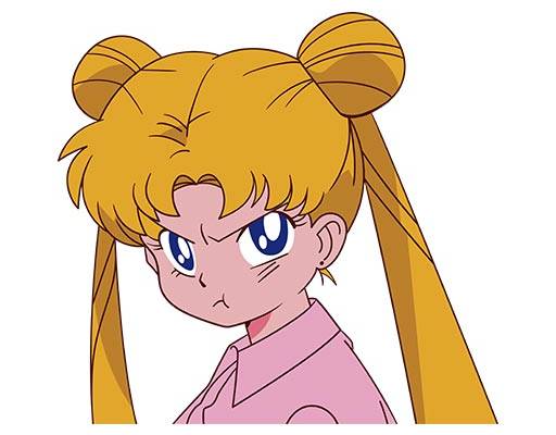 美少女矢量可爱卡通女孩动画片人物矢量日本动画图案