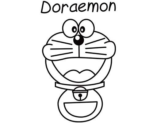 哆啦A梦头像矢量ドラえもんDoraemon小叮当猫矢量哆啦A梦头像线稿矢量动画卡通表情