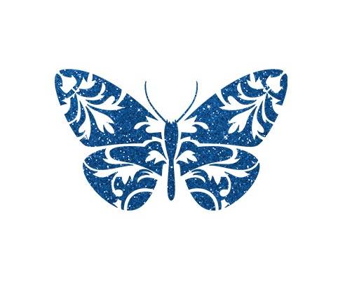 卡通蝴蝶矢量彩色蝴蝶矢量蝴蝶剪影矢量