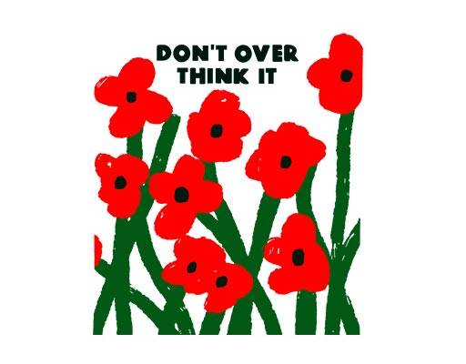 花朵图案彩色花朵鲜花图案红色花朵花卉图案简约手绘花朵