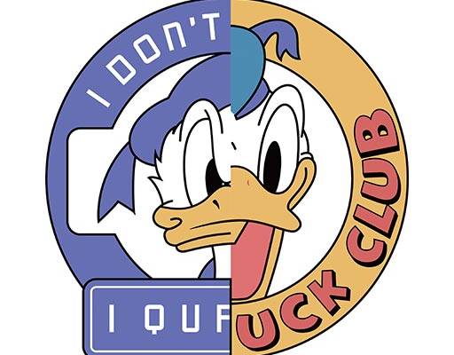 唐老鸭矢量可爱卡通动物矢量迪士尼卡通Donald Duck头像唐老鸭头像矢量