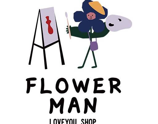 卡通花朵抽象花朵矢量花卉矢量flower英文字母矢量画板矢量图案