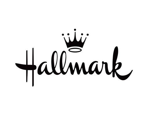 hallmark英文字母矢量皇冠剪影矢量手写英文字母矢量简约文字图案品牌logo矢量