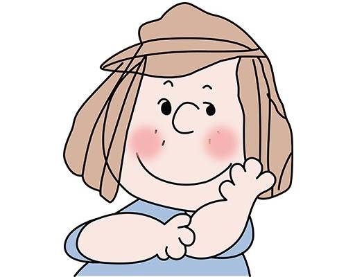 卡通小女孩矢量矢量小女孩头像简笔小女孩矢量史努比小女孩矢量