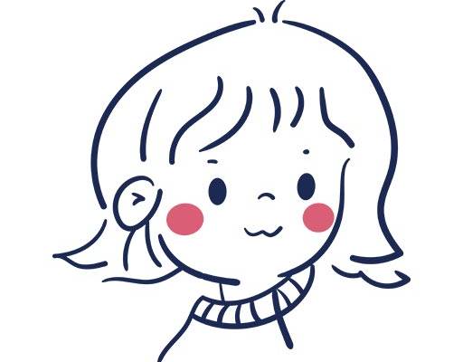 情侣装女孩头像矢量卡通女孩简笔画矢量手绘女孩头像矢量简笔卡通女孩