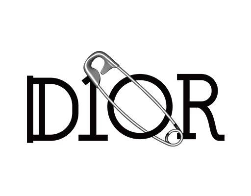 dior英文字母矢量卡通文字矢量别针矢量英文字母矢量迪奥英文字母