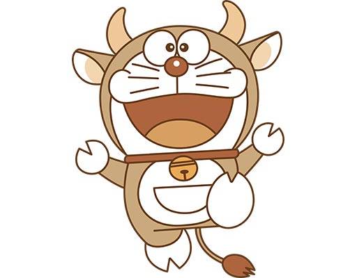 卡通牛矢量哆啦A梦牛矢量gucci牛矢量ドラえもんDoraemon 小叮当矢量
