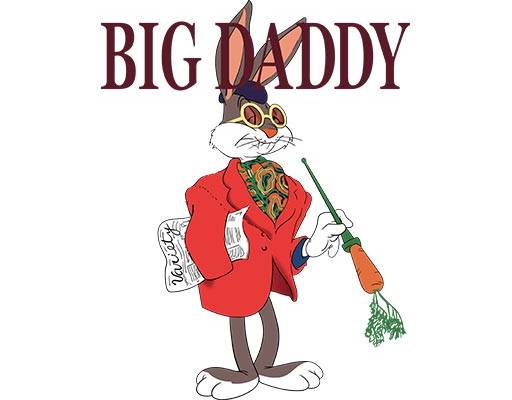 卡通兔子矢量兔八哥矢量拿胡萝卜的兔八哥矢量可爱卡通动物矢量