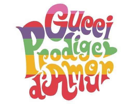 gucci英文字母矢量彩色字母矢量手绘英文字母矢量古驰字母