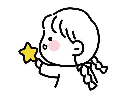 卡通小女孩矢量卡通人物矢量手绘女孩线条卡通女孩简笔画情侣装矢量