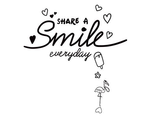 英文字母矢量smile微笑英文字母夏日图案雪糕火烈鸟