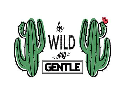 英文字母矢量仙人掌绿色植物矢量卡通仙人掌