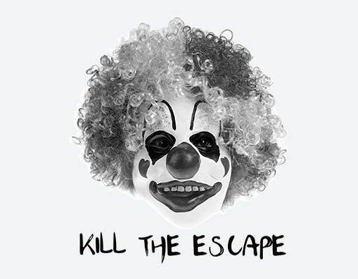 卡通人物头像小丑头像人物头印花图案卡通面具图案欧美人物图案