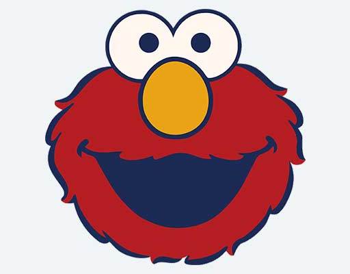 芝麻街卡通头像矢量卡通动画片图案Sesame Street动画图案