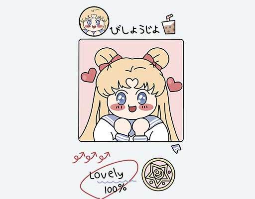 美少女卡通矢量卡通小女孩矢量动画片人物矢量卡通人物矢量