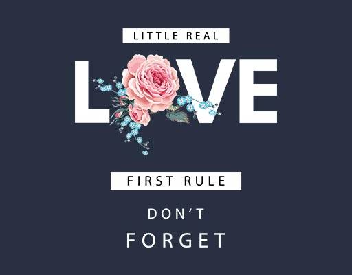 花朵矢量素材英文字母矢量花卉图案玫瑰图案LOVE英文字母