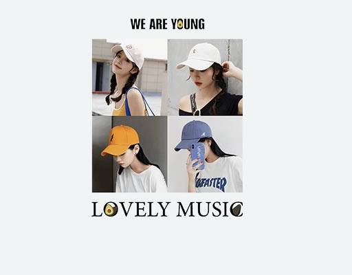 女孩头像女孩照片图案英文字母水果矢量戴帽子的女孩时尚人物印花