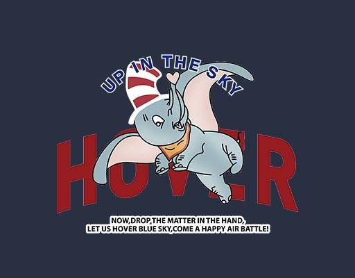 卡通小象矢量英文字母矢量迪士尼小象小飞象可爱卡通动物大象