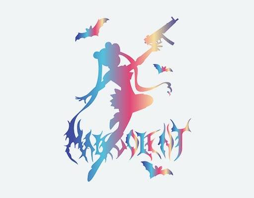 美少女卡通人物矢量英文字母矢量美少女战士图案卡通动画片人物矢量