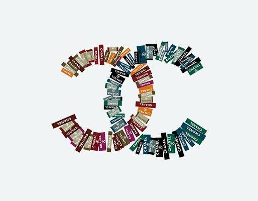 香奈儿矢量CHANEL标签英文字母矢量字母CC矢量图案卡通图案