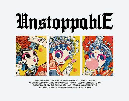 京剧人物矢量卡通女孩矢量时尚卡通女孩中国风人物矢量英文字母矢量