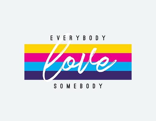 英文字母矢量手绘英文字母LOVE彩色线条矢量