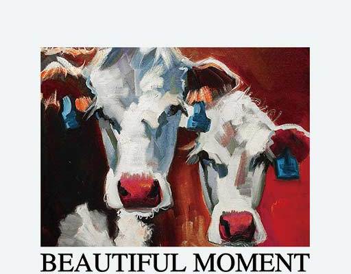 卡通牛图案手绘牛相片油画牛图案牛画图案