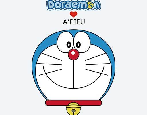 哆啦A梦矢量数字字母矢量doraemon文字矢量哆啦头像动画片图案