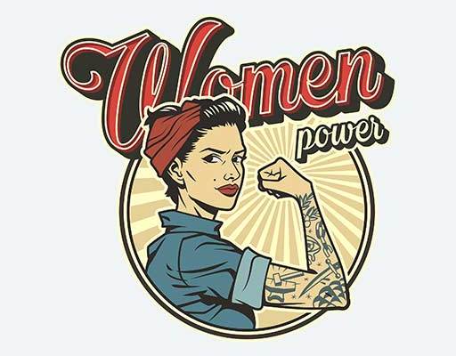 卡通人物矢量女孩头像矢量欧美人物矢量立体文字矢量纹身女孩矢量