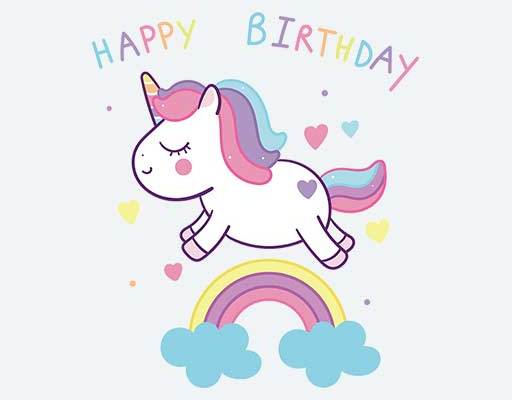 可爱独角兽矢量英文字母卡通马矢量彩色飞马矢量素材彩虹云朵矢量