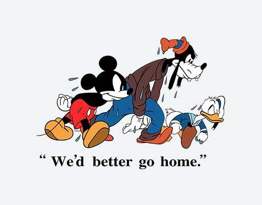 卡通迪士尼动画素材米老鼠卡通图案唐老鸭卡通高飞狗矢量素材