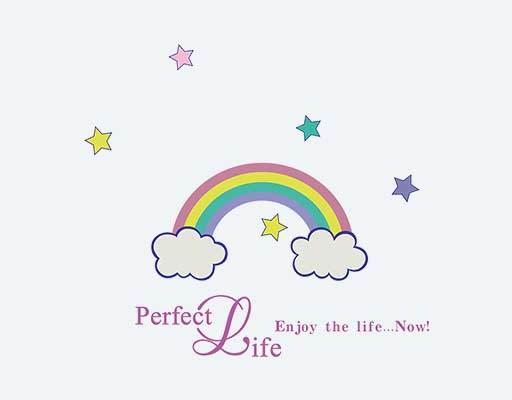 彩虹矢量英文字母图案五角星图案彩色线条云朵