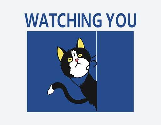 卡通猫咪矢量英文字母卡通图案动物卡通素材