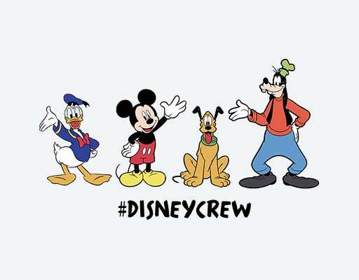 迪士尼卡通素材米老鼠唐老鸭高飞狗矢量可爱动物动画片