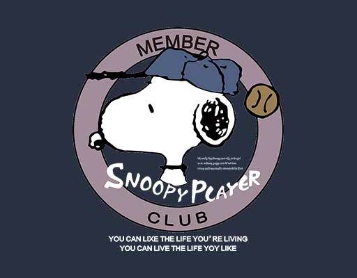 卡通动物矢量snoopy史努比卡通图案