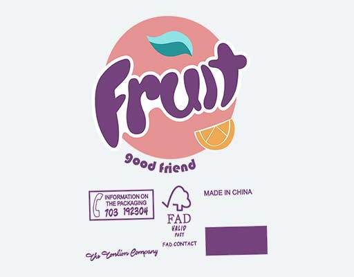 饮料标志矢量卡通图案fruit英文字母圆形矢量树叶